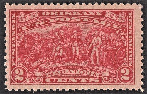 US 644 MNH VF 2 Cent Burgoyne Campaign