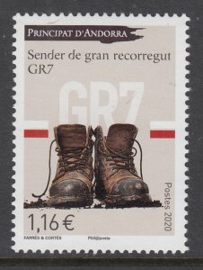Andorra French 819 MNH VF