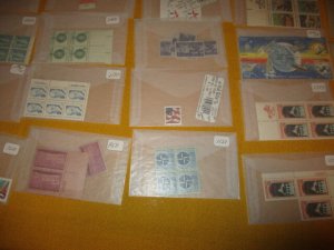 US COLLECTION IN PACKETS, ALL MINT MOSTLY MNH