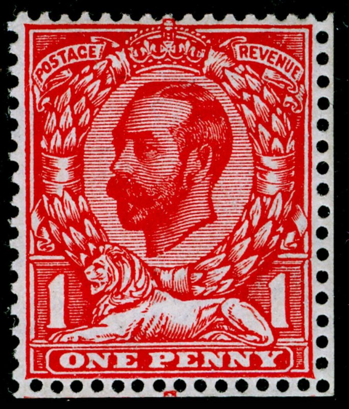 SG336 SPEC N10(1), 1d scarlet, NH MINT. Cat £40. WMK ROYAL CYPHER 