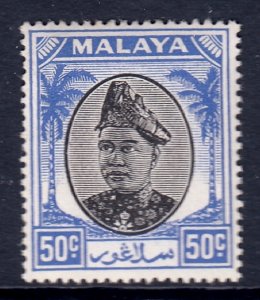Malaya (Selangor) - Scott #91 - MH - SCV $3.50