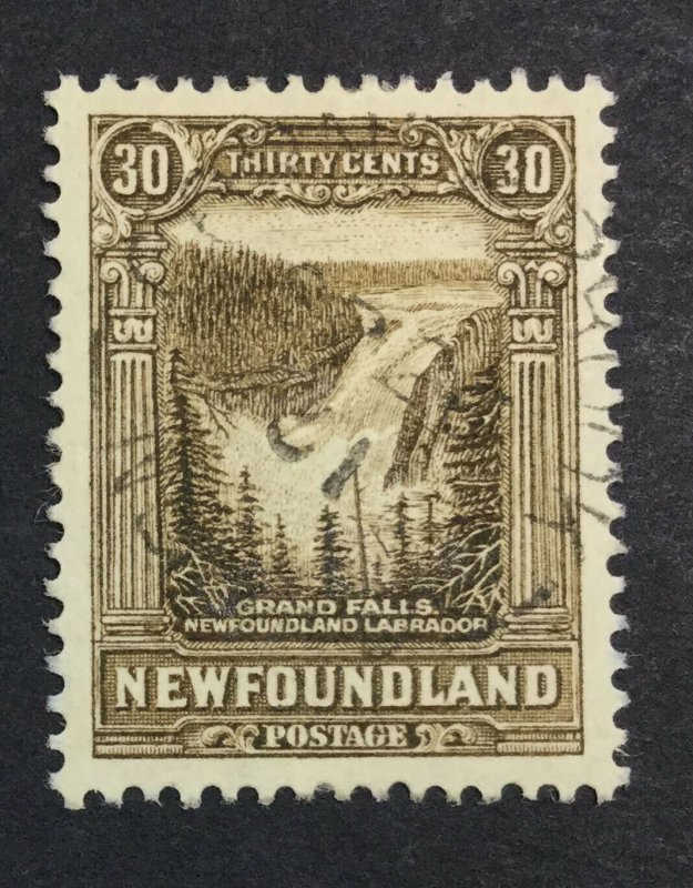 MOMEN: NEWFOUNDLAND #208 1931 USED XF £50+ LOT #7005