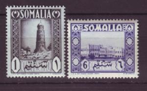 J19967  Jlstamps 1950 somalia mnh #170, 172 designs