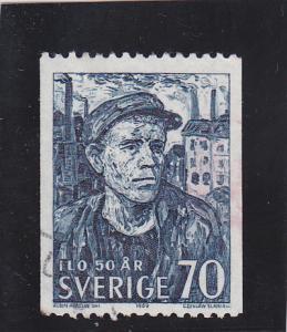 Sweden  Scott#  812  Used