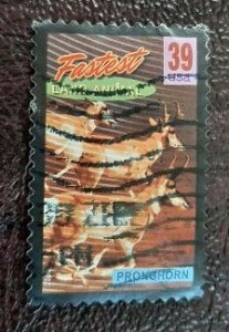 US Scott # 4048; used 39c Pronghorn, 2006; VF centering
