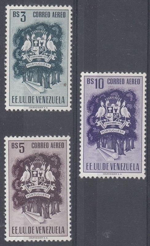 Venezuela Scott C497-9 Mint hinged (Catalog Value $37.50)