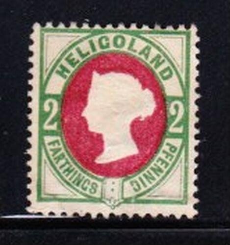 Album Treasures  Heligoland Scott #  15   2pf Victoria  Mint No Gum
