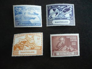 Stamps - Basutoland - Scott# 41-44 - Mint Never Hinged Set of 4 Stamps