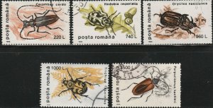 Romania, #4083/ 4087/ 4083/ 4089/ & 4090  Used  From 1996