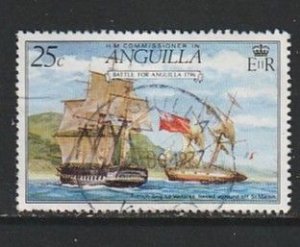 1976 Anguilla - Sc 262 - used VF - 1 single - Sailing ships