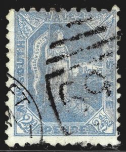 New South Wales 89 - used - filler - pulled perf, sealled tear, thin