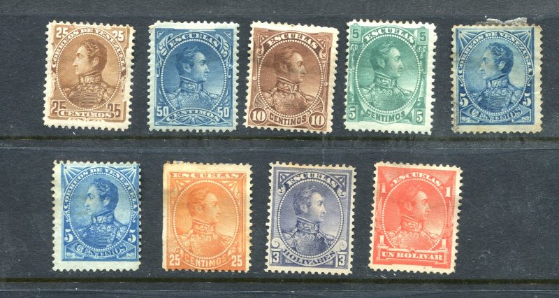 Venezuela 1882/8 Accumulation MH/mint 8304