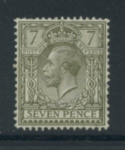 Great Britain 168  MH pnob cgs