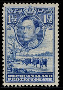 BECHUANALAND PROTECTORATE GVI SG120a, 1½d light blue, M MINT.