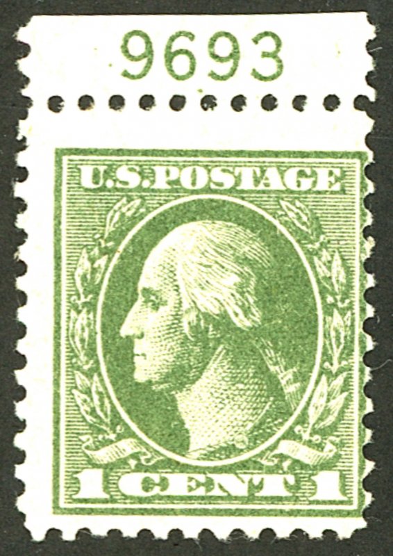 U.S. #525 MINT PL# SINGLE OG HR