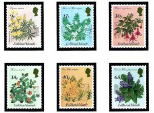 Falkland Is 624-29 MNH 1995 Flowering Shrubs