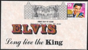 UNITED STATES FDC 29¢ Elvis 1993 Ken Special