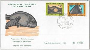 56644 - FAUNA Animals  SEALS -  MAURITANIA -  POSTAL HISTORY: FDC COVER 1973