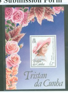 Tristan da Cunha #567 Mint (NH) Souvenir Sheet (Queen)