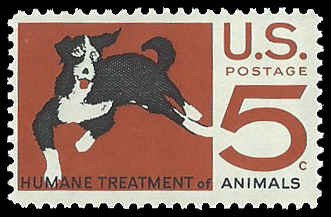 PCBstamps   US #1307 5c Humane Treatment Animals, MNH, (7)