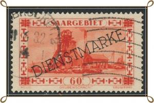 Saar O23-Official-1927-34-VF-(Sa)