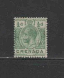 GRENADA #79 1913 1/2p KING GEORGE V MINT VF LH O.G ee