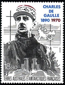 Scott #C117 Charles de Gualle MNH