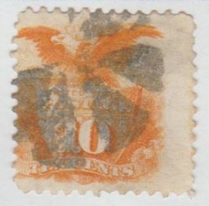 U.S. Scott #116 Eagle & Shield Stamp - Used Single