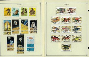 Guinea (ex-French) 1959-1982, M & CTO Hinged on Scott Int.Pages thru 1999