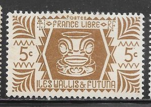 Wallis and Fortuna 127: 5c Ivi Poo, MHR, F-VF