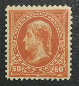 MOMEN: US #275 MINT OG H #31779