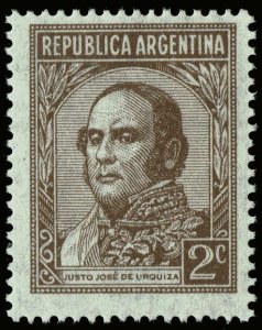 Argentina #420  MNH - Just Jose de Urquiza (1935)