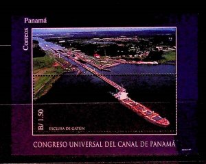 PANAMA Sc 839 NH SOUVENIR SHEET OF 1997 - CANAL CONGRESS