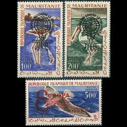 MAURITANIA 1962 - Birds Set of 3 NH