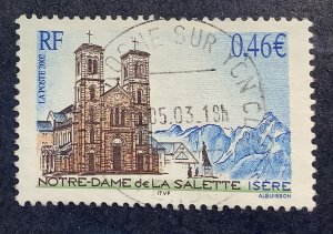 France 2002 Scott 2911 used -  Notre Dame de la Salette