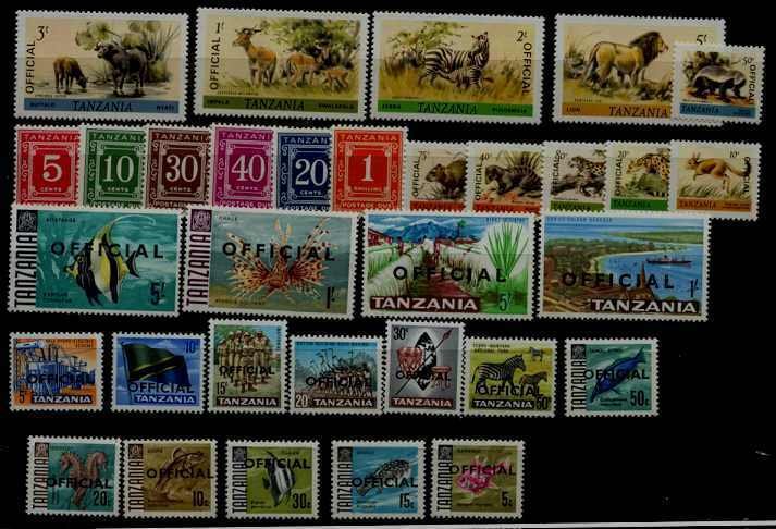 Tanzania J1/036 MNH lot SCV24.90