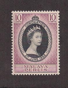 MALAYA - PERLIS SC# 28 VF MNH 1953