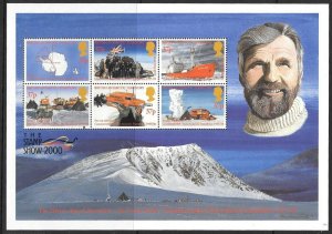 BRITISH ANTARCTIC TERR. SG319a 2000 HEROIC AGE OF ANTARCTIC EXPORATION MNH