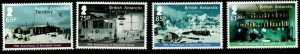 BRITISH ANTARCTIC TERR. SG626/9 2013 70th ANNIV OF BRANSFIELD HOUSE MNH