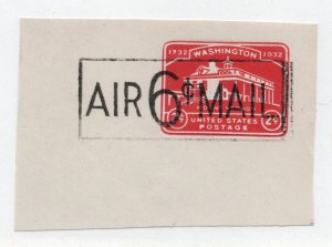 Sc# UC9 Mint Cut Square         /          Lot 0325056