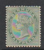 Bermuda SG 21a heavy mounted mint see description details