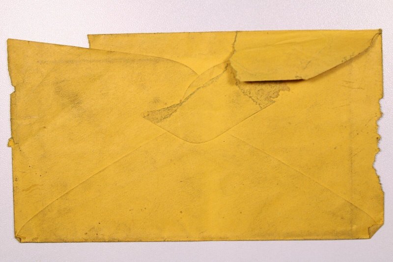 CSA - 1862 Lynchburg VA / Tobacco Advertising & Letter / Stamp Removed - L38863