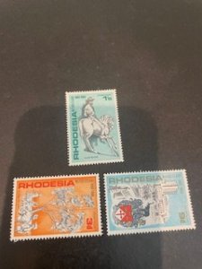 Rhodesia sc 263-265 MH comp set