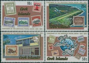 Cook Islands 1974 SG495-498 UPU set MNH