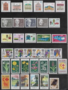 Germany GDR 1969 Year set MH