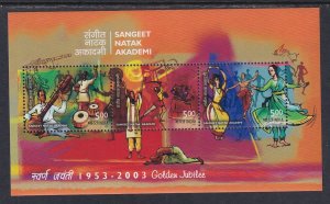 India 2046 Souvenir Sheet MNH VF