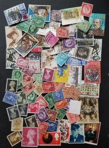 GB GREAT BRITAIN UK England  Used Stamp Lot Collection T6467