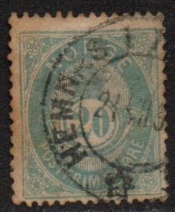 Norway Sc #44 Used