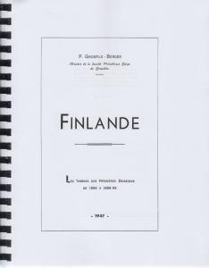 Postage Stamps and Cancellations of Finland 1856-1895, by P. Grosfils-Berger