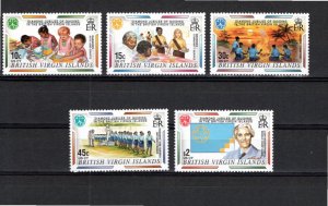 Virgin Islands (British) 1996 MNH Sc 842-6